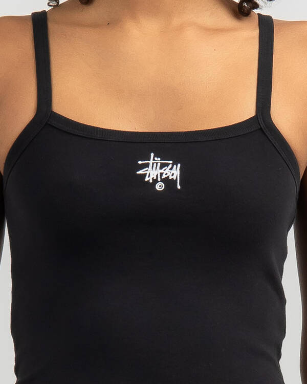 Stussy Graffiti Rib Singlet for Womens