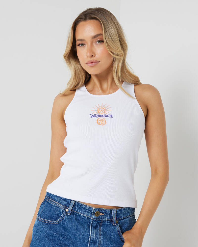 Wrangler Sun Faced Lenny Tank Top for Womens
