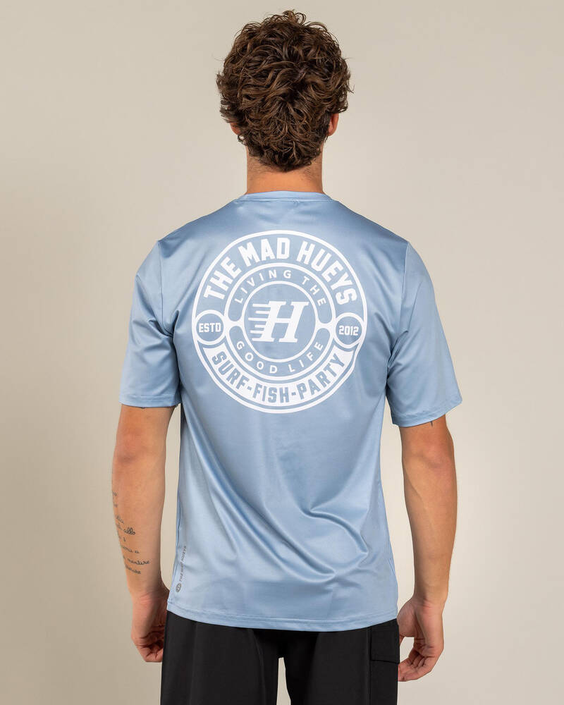 The Mad Hueys Hueys Good Life Short Sleeve Surf T-Shirt for Mens
