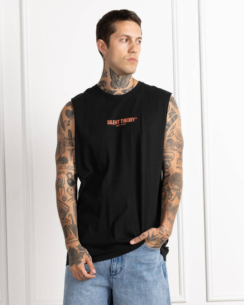 Silent Theory Defeat Muscle Tank for Mens
