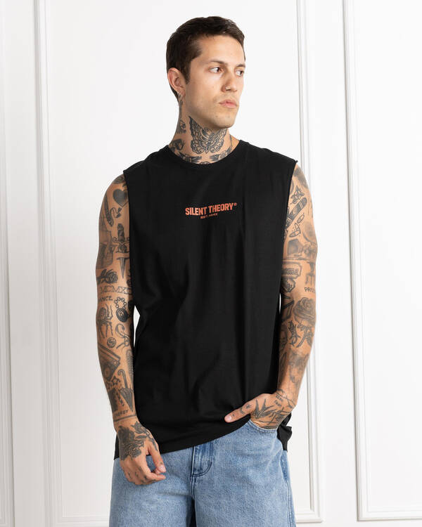 Silent Theory Defeat Muscle Tank for Mens