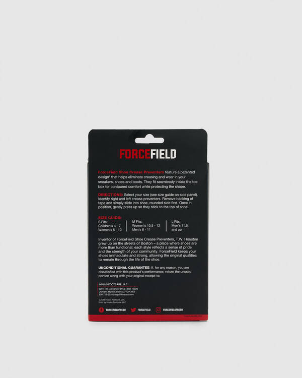 Forcefield Crease Preventers for Unisex
