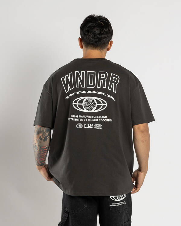Wndrr Outlet Box Fit T-Shirt for Mens