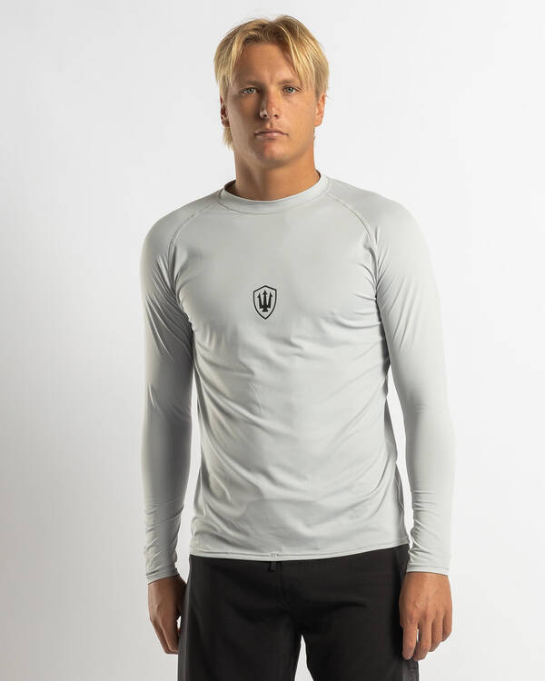 Far King Mens Relaxed Fit Rash Vest LS for Mens