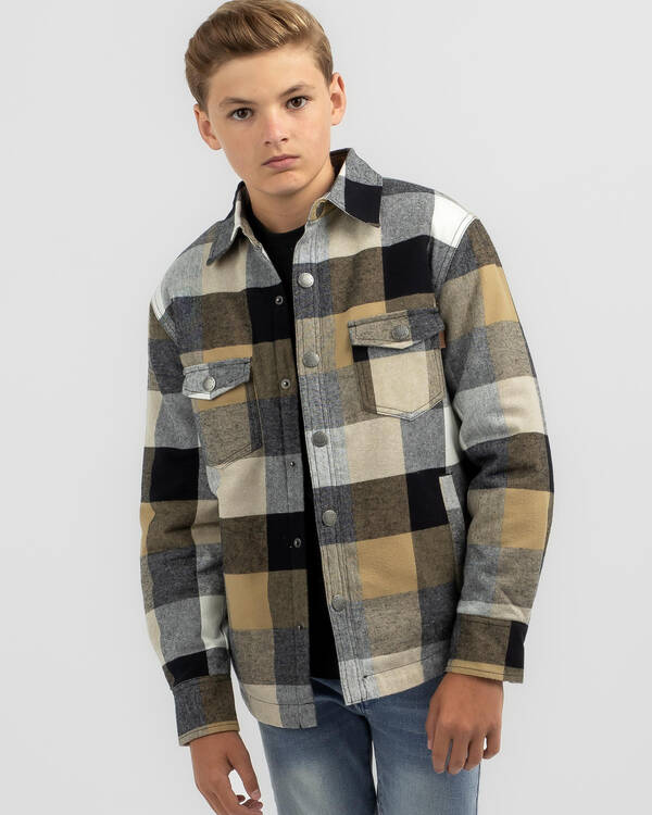 Skylark Boys' Bronzed Long Sleeve Shirt for Mens