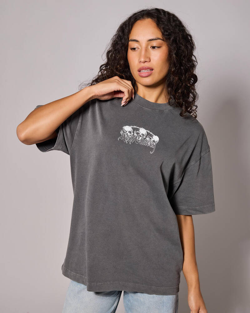 Kiss Chacey Immortal Street Oversized T-Shirt for Womens