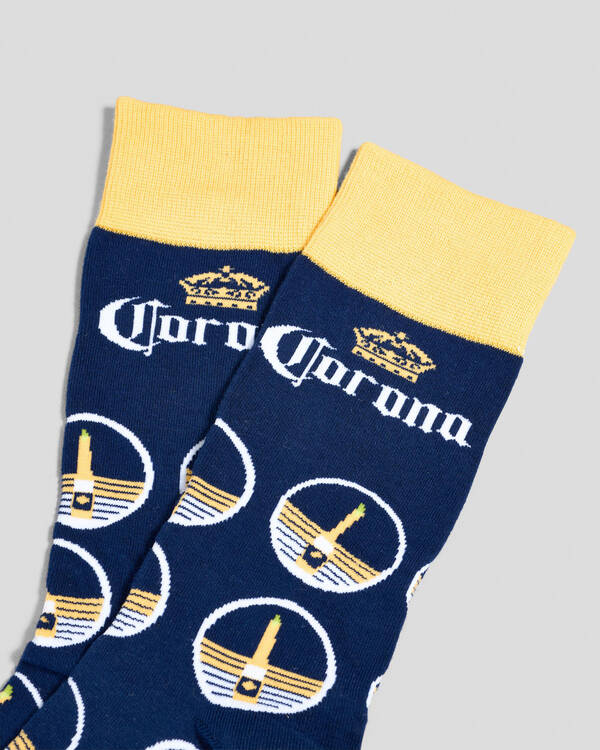 FOOT-IES Corona Day Trippin Socks for Mens