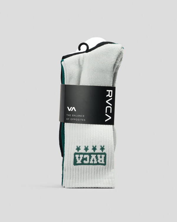 RVCA Seasonal Socks 4 Pack for Mens