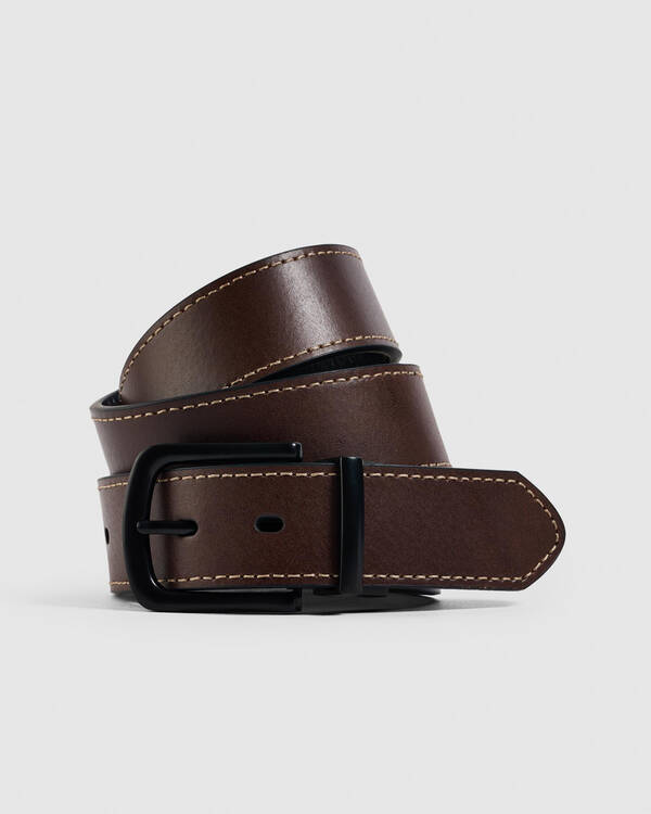Lucid Remark Reversible Leather Belt for Mens