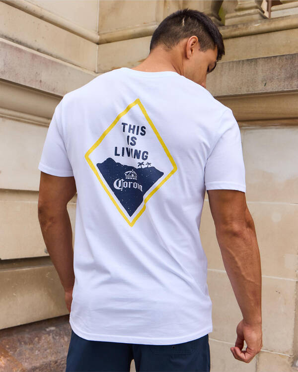 Corona Living T-Shirt for Mens