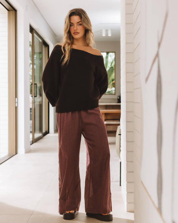 Ava And Ever Megi Off Shoulder Knit Jumper for Womens
