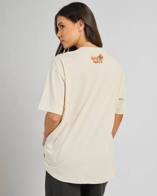 The Mad Hueys Rumble Jungle Oversized T-Shirt for Womens