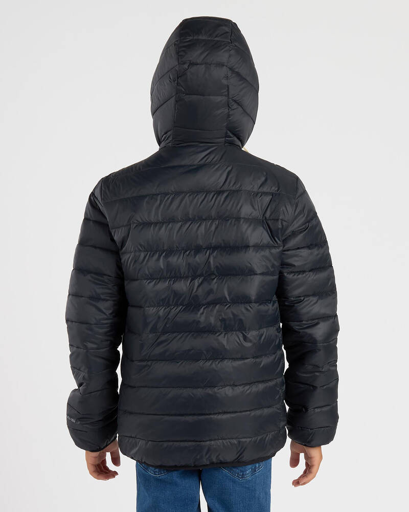 Quiksilver Boys' Scaly Youth Hooded Puffer Jacket for Mens