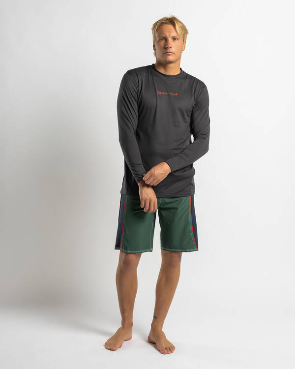 Quiksilver DNA Rushed Logo Long Sleeve Wetshirt for Mens