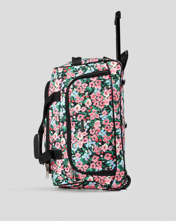 Mooloola Sweet Pea Small Wheeled Travel Bag for Womens