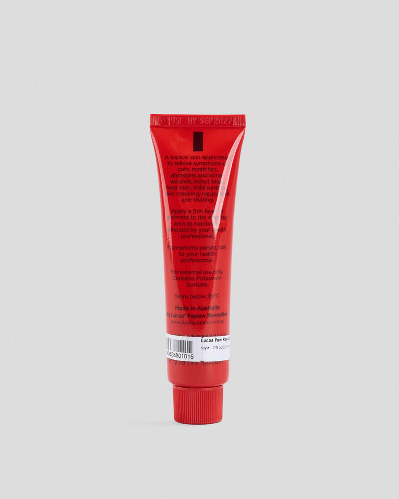 Lucas Paw Paw Ointment Lucas Papaw 25g Lip Balm Tube for Unisex