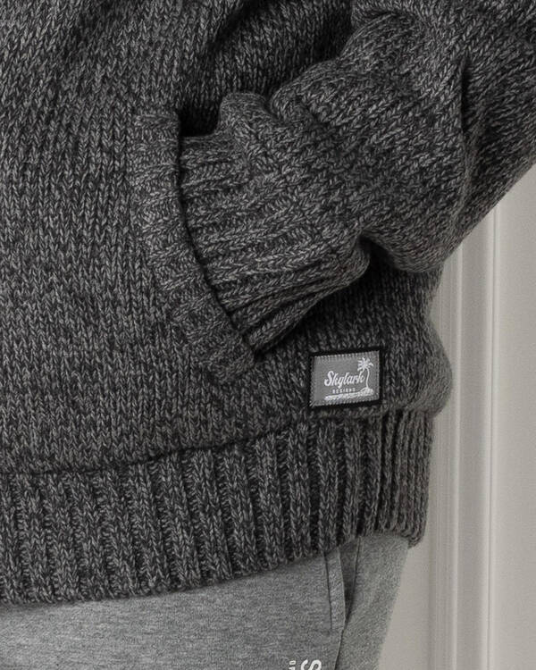 Skylark Limit Hooded Knit Jumper for Mens