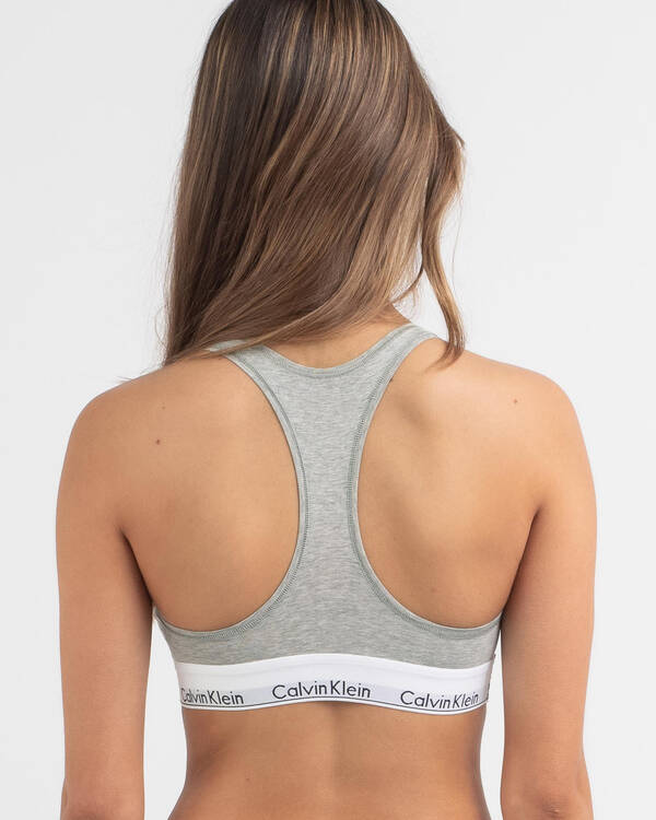Calvin Klein Cotton Unlined Bralette for Womens