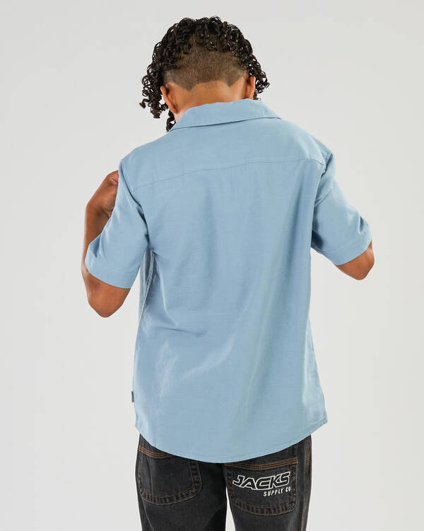 Skylark Boys' Integral Short Sleeve Shirt for Mens