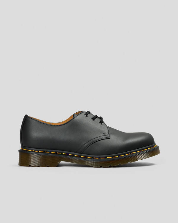 DR MARTENS 1461 3 Eye Shoe Black Nappa for Mens
