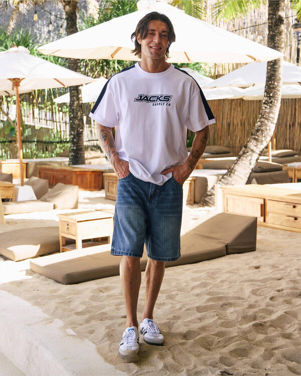 Jacks Magnify Denim Shorts for Mens