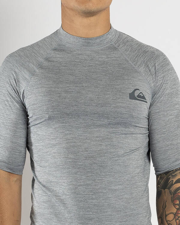 Quiksilver Everyday UPF50 Short Sleeve Rash Vest for Mens
