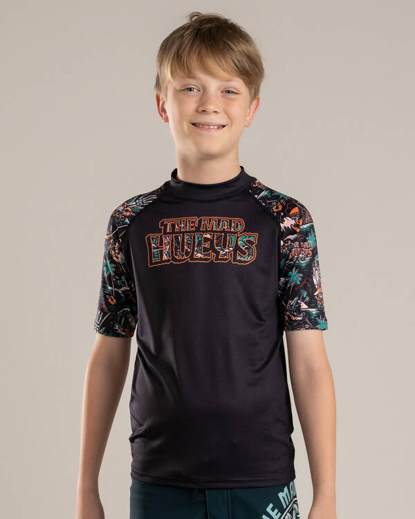 Boys' She'll Be Right Short Sleeve Rash Vest