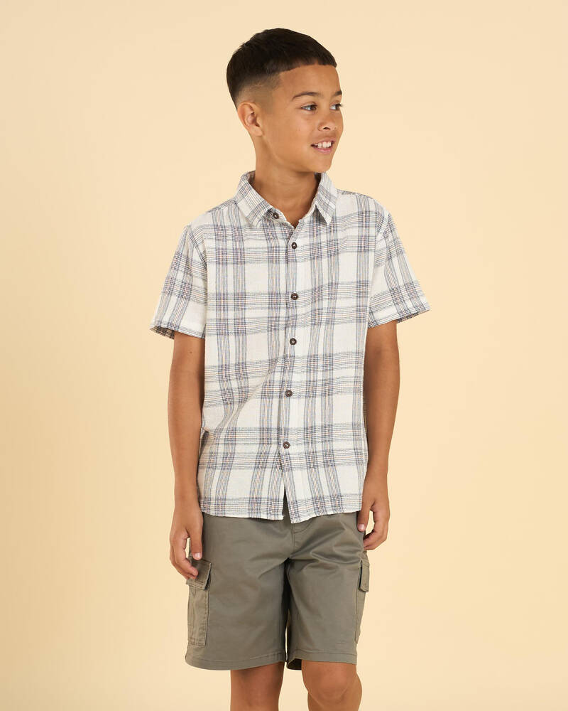 Jacks Boys' Coordinate Short Sleeve Shirt for Mens