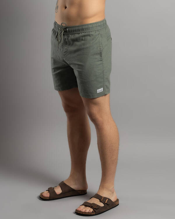Lucid Refined Elastic Waist Shorts for Mens