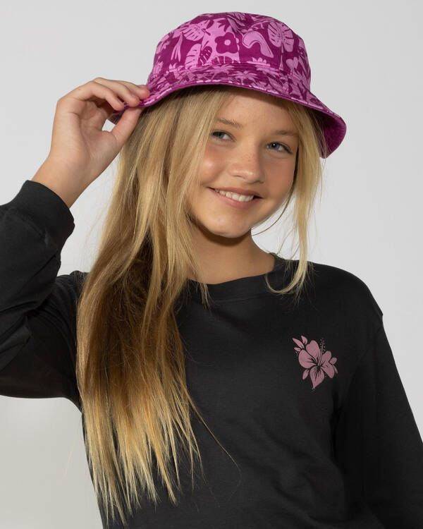 Roxy Girls' Tiny Honey Bucket Hat for Womens