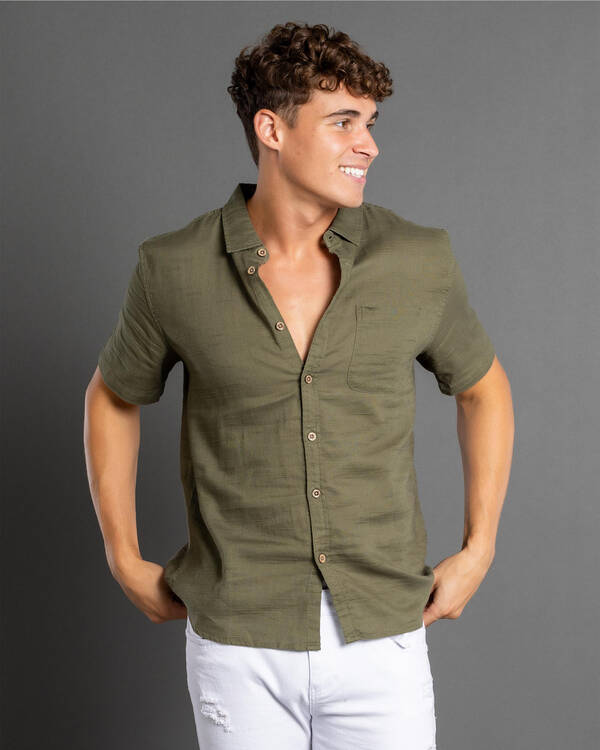 Skylark Tension Short Sleeve Shirt for Mens