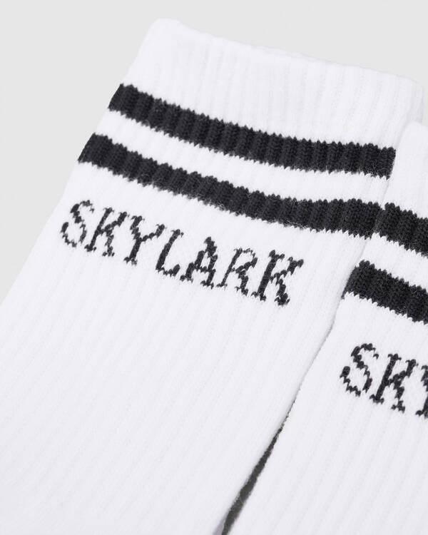 Skylark Boys' Chain Crew Socks 5 Pack for Mens