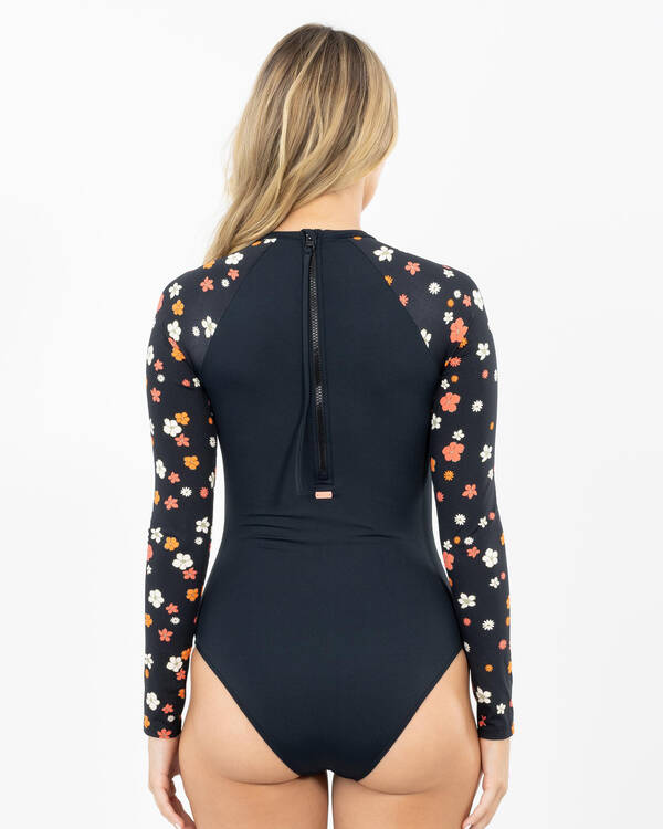 Roxy Basic Printed Long Sleeve Surfsuit for Womens