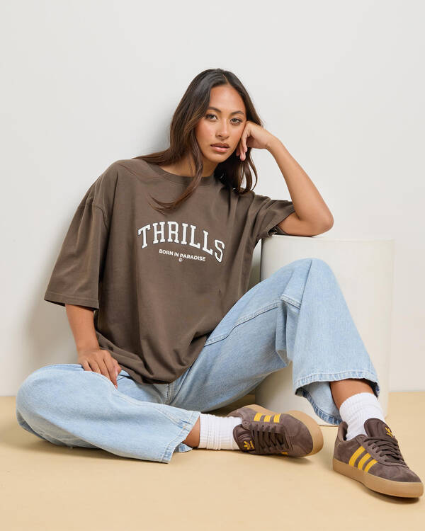 Thrills Home Advantage Oversized T-Shirt for Womens