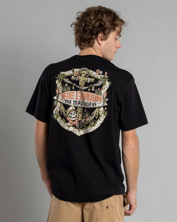 The Mad Hueys The Tiki Captain T-Shirt for Mens