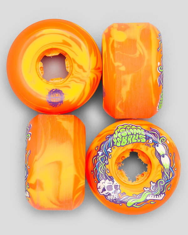 Slimeball Brains Speedballs 56mm Skateboard Wheels for Unisex
