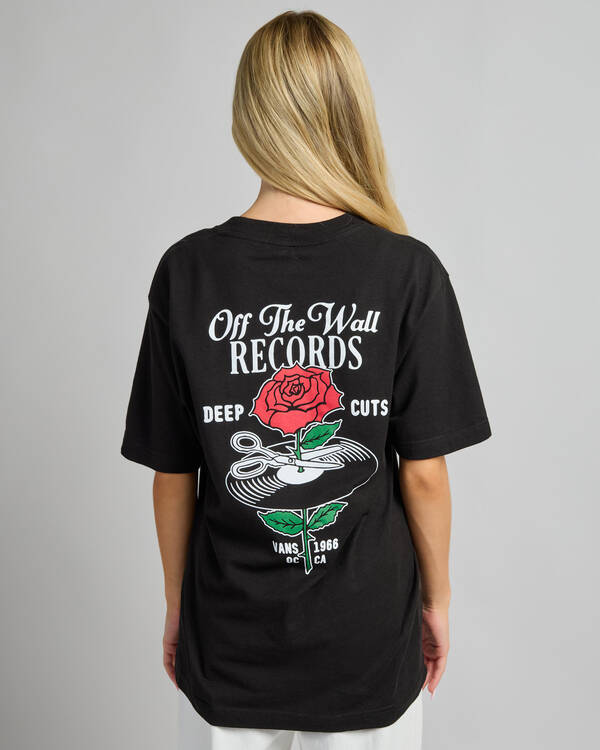 Vans Women's Deep Cut T-Shirt for Womens