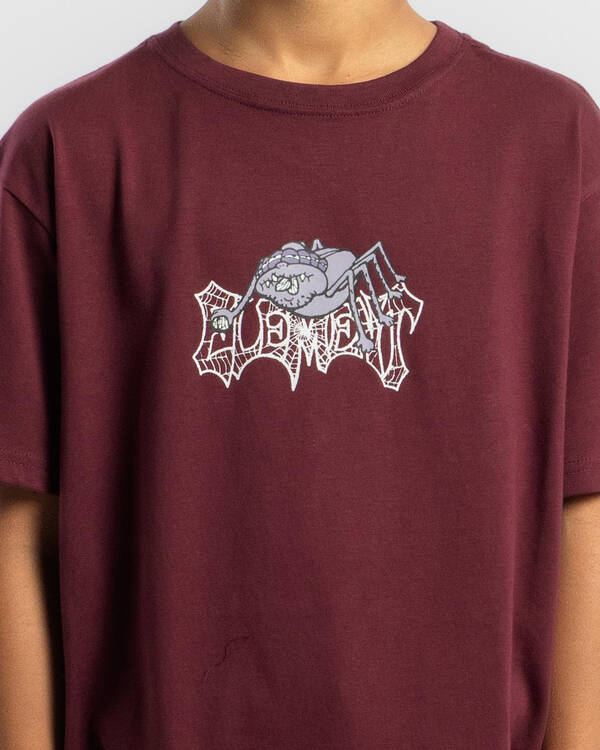 Element Boys' Spider T-Shirt for Mens