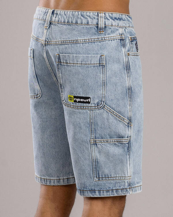 Rip Curl Super Computer Denim Walk Shorts for Mens