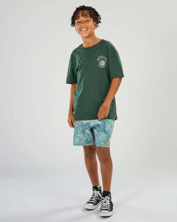 Salty Life Boys' Skull Cove T-Shirt for Mens