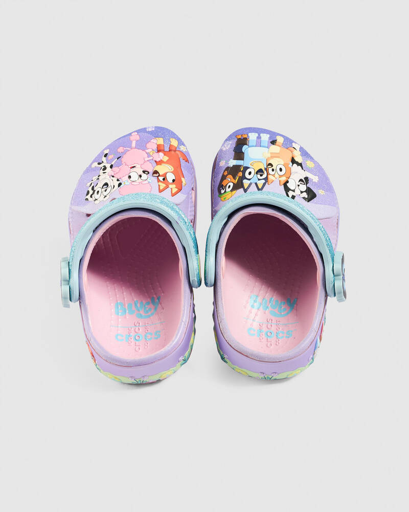 Crocs Toddlers' Bluey Friends Forever Classic Clogs for Unisex