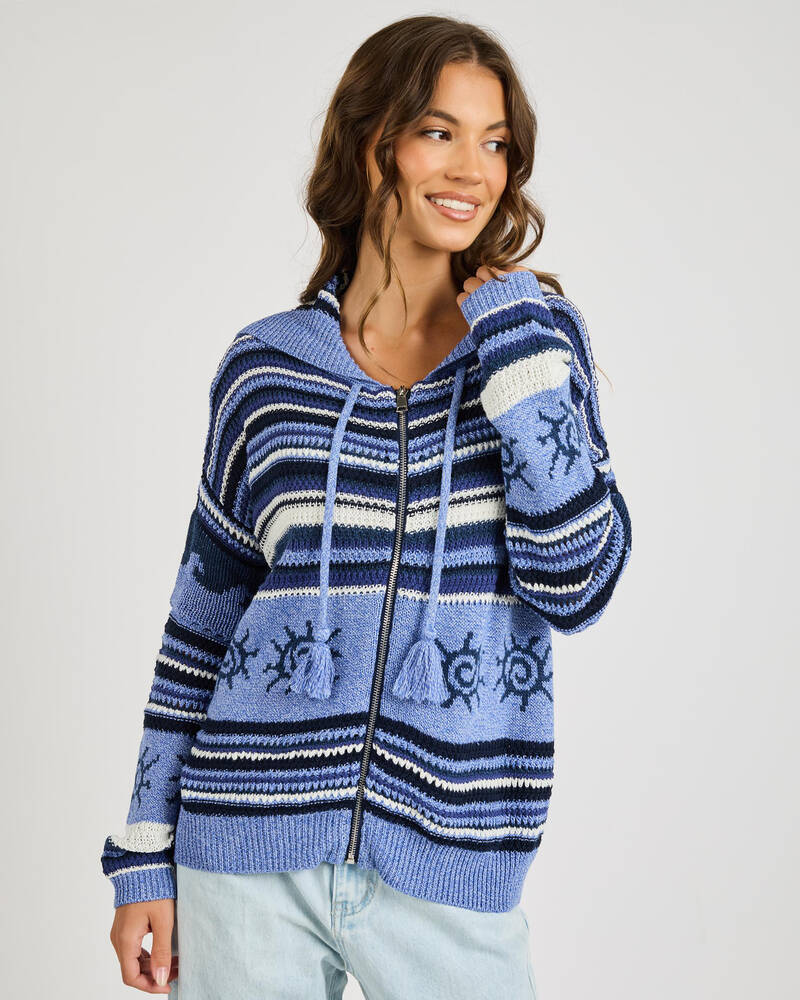 Mooloola Bindi Hooded Knit Jumper for Womens