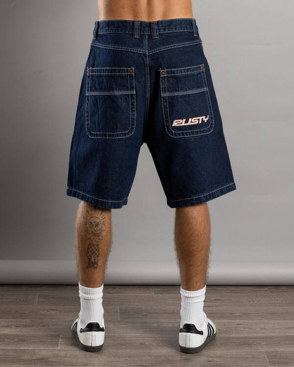Rusty Flip Daddy 2.0 Jean Shorts for Mens