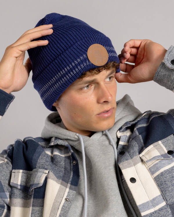 Salty Life Departure Beanie for Mens