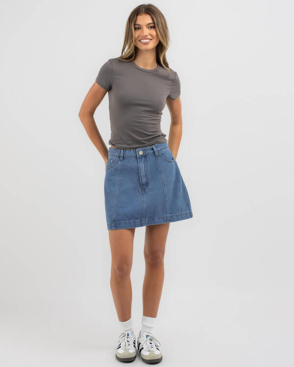 Country Denim Lucy Denim Skirt for Womens
