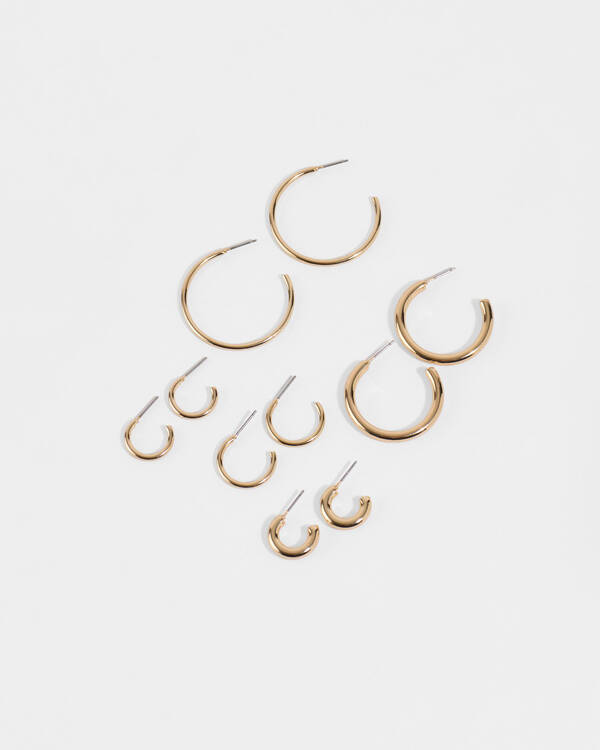 Greta Hoop Earring Pack
