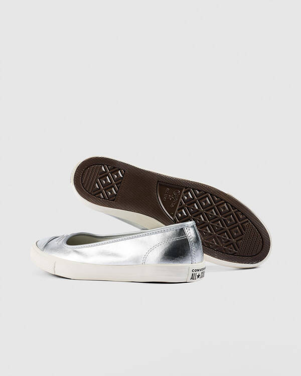 Converse Women's Chuck Taylor All Star Dainty Ballerina Metallic Shoes for Womens
