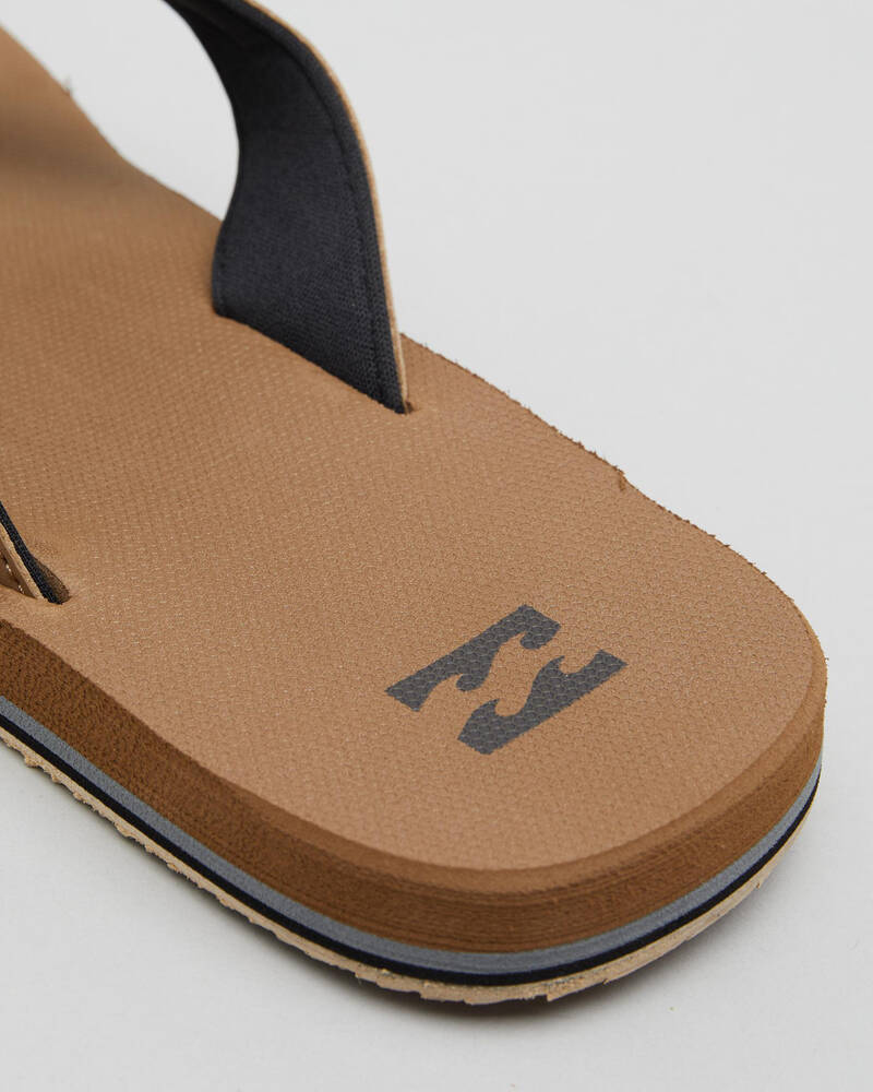 Billabong Mens' All Day Impact Thongs for Mens