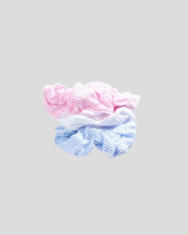 Karyn In LA Harvey Stripe Scrunchie Pack for Womens