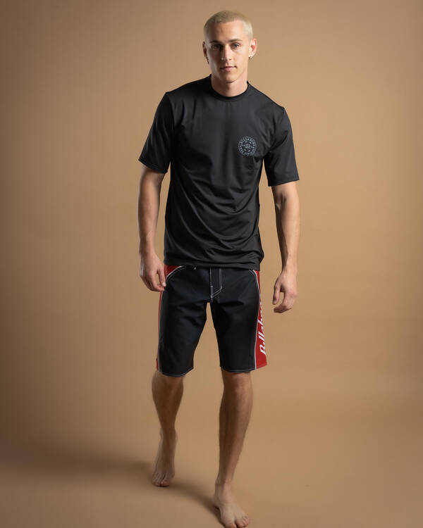 Billabong Big Wave Daz Short Sleeve Rash Vest for Mens
